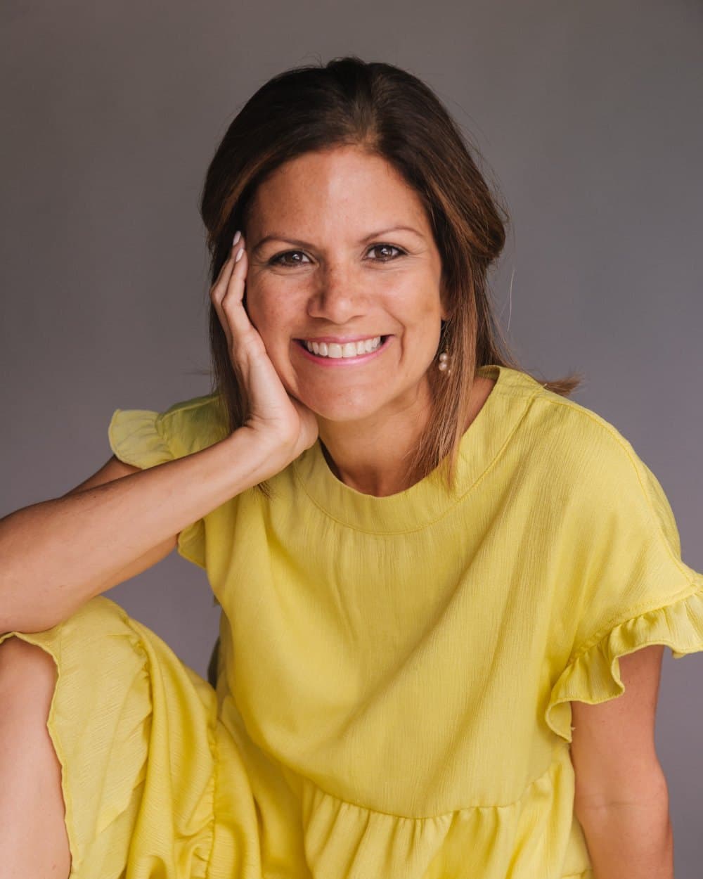 Emy Alonso en el taller Aterriza, un día para las madres